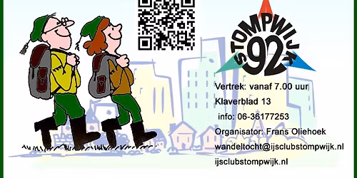 Wandeltocht 24 Mei 2026 Stompwijk