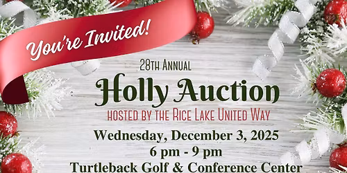 28th Annual Holly Auction