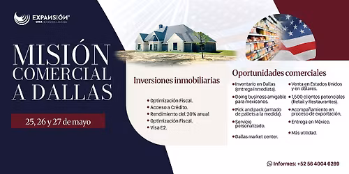 MISI\u00d3N COMERCIAL A DALLAS