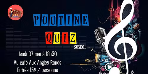 Poutine Quiz S05E01 - Blind Test