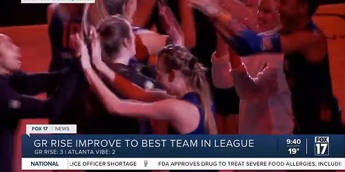 Atlanta Vibe at Grand Rapids Rise at Van Andel Arena