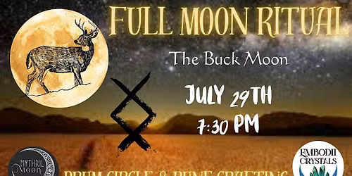 Full Moon Ritual: The Buck Moon