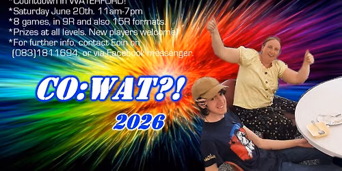 Co:Wat?! - Countdown in Waterford 2026