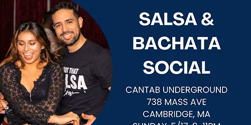Salsa & Bachata Social at the Cantab Underground \u2013 Cambridge, MA