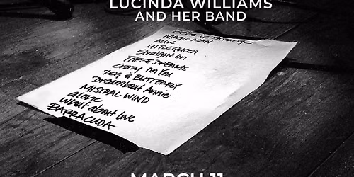 Lucinda Williams and Her Band
