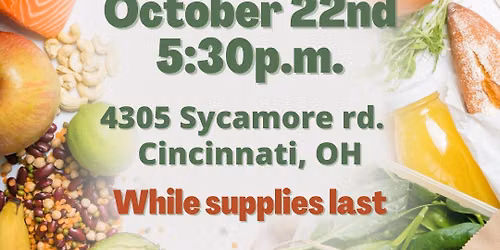 Free Meal and Groceries 