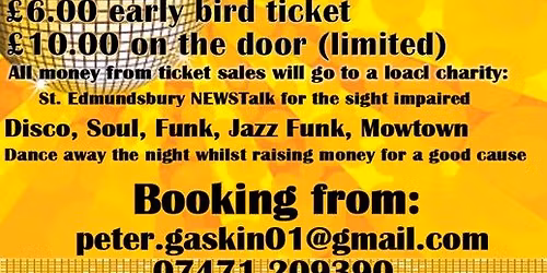 Charity Disco