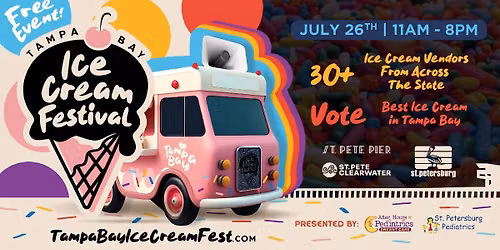 Tampa Bay Ice Cream Festival presented by St Petersburg Pediatrics