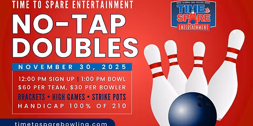 November No-Tap Doubles at Time to Spare