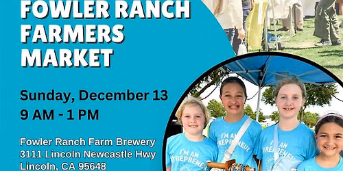 Kids Markets at Fowler Ranch Farmers Market