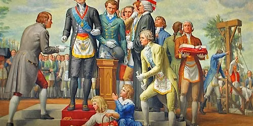 USA 250-George Washington & American Revolution, Alexandria, July 4, 11 AM