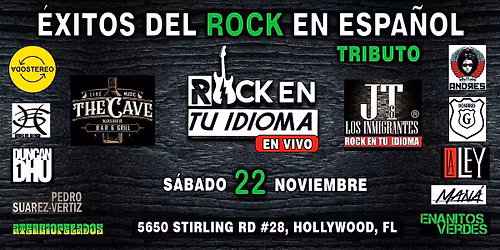 \u00c9xitos del Rock En Espa\u00f1ol - Tributo en Vivo