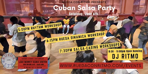 Cuban Salsa Party & Special Workshops