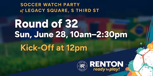 Soccer Watch Party - Round of 32