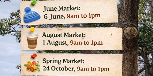 Market dates 2026