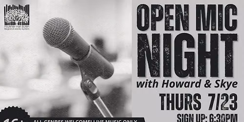 Open Mic Night with Howard & Skye