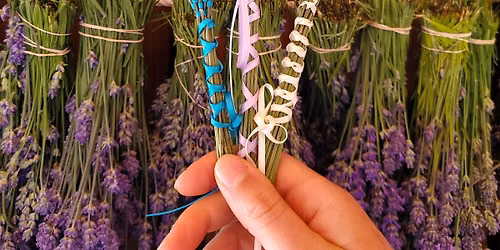 Lavender Wand Workshop