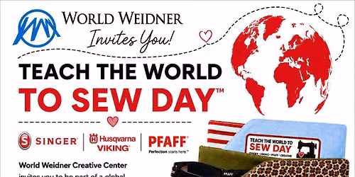 Teach the World to Sew Day free event