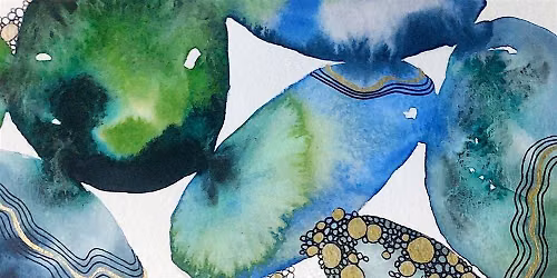 Aquarellmalerei mit Stefanie Treiber - Aquarell abstrakt | Workshop