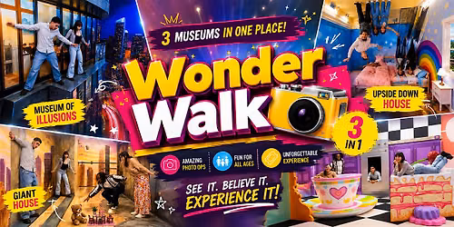 WonderWalk Hollywood \u2013 3 Incredible Attractions in 1 Location