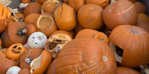 Pumpkin Dump at the Botanical Gardens