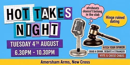 Hot Takes Night