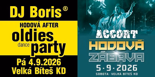 HODOV\u00c9 PARTY V KULTURN\u00cdM DOM\u011a \/\/ VELK\u00c1 B\u00cdTE\u0160 \/\/ 4.9. - 5.9.2026