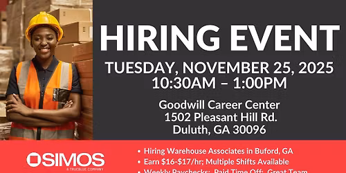 Hiring Event in Duluth, GA
