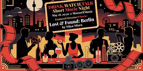 Free movie screening: DrinkWatchTalk May 18 19:30