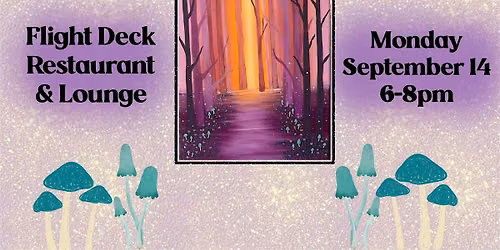 Paint & Sip at Flight Deck Restaurant & Lounge