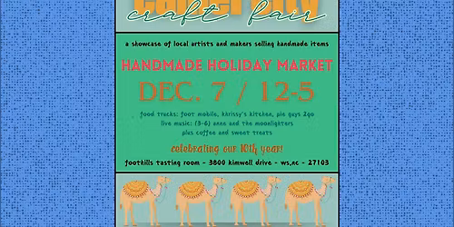 Handmade Holiday Market #1 - Camel City Craft Fair