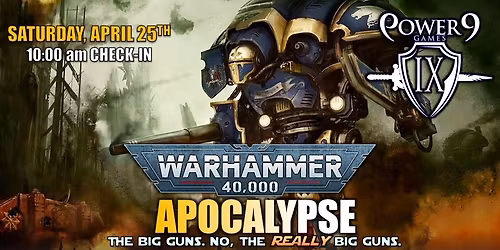 WH40k: Apocalypse!
