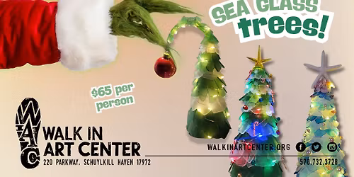 Holiday Sea Glass Tree Workshop