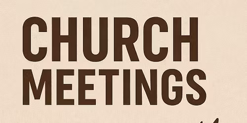 Special meetings with Bro Darrel Ward