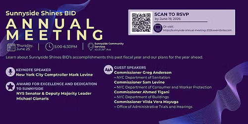 Sunnyside Shines BID Annual Meeting