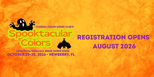 FCHC Spooktacular Colors Horse Show