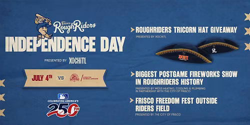 Stars & Stripes Night pres by Xochitl
