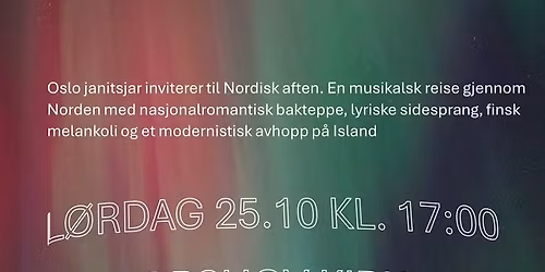 Nordisk aften med Oslo Janitsjar