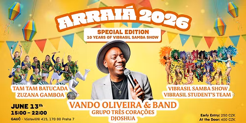 \ud83e\ude97 ARRAI\u00c1 2026 - SPECIAL EDITION: 10 YEARS OF VIBRASIL SAMBA SHOW\ud83e\ude97