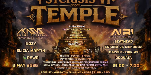 PSYCRISIS VI: TEMPLE | Airi & Akari System [JP] | May 8