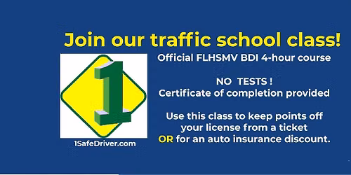 Dinner & Defensive Driving course at Denny\u2019s restaurant