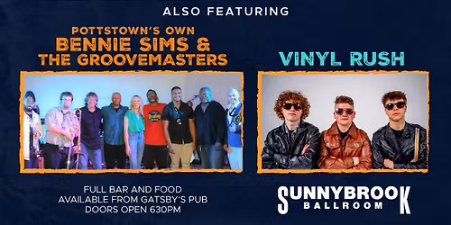 BANDAPALOOZA ft. The Uptown Band, The Groovemasters, and Vinyl Rush at Soul Joel's, Pottstown PA