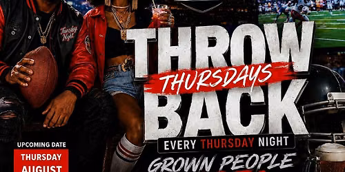 Throwback Thursdays at The Fountain Lounge