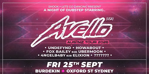 A NIGHT OF DUBSTEP ft. AVELLO (USA)