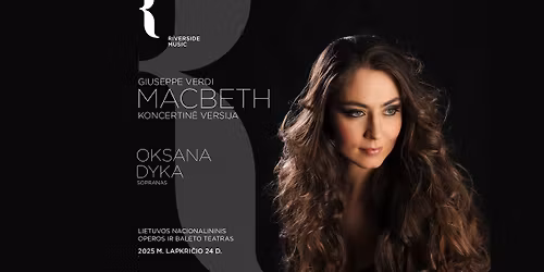 Giuseppe Verdi opera MACBETH | koncertin\u0117 versija