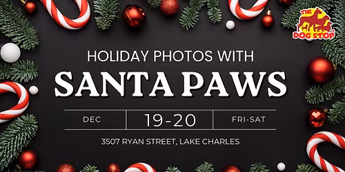Santa Paws Family Photo With Your Pup