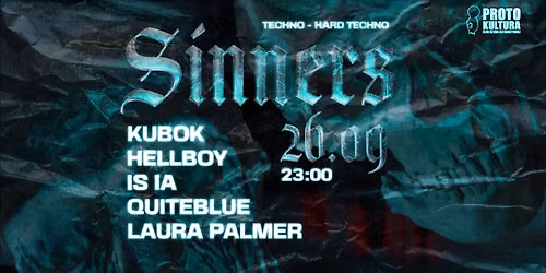 SINNERS ON TOUR - 26\/09\/26 Wroc\u0142aw, Protokultura