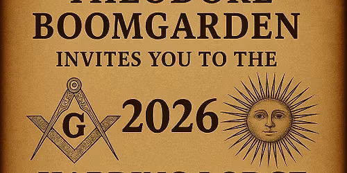 Harding Lodge No.649 2026 Installation of Officers