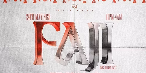 FAJI - BANK HOLIDAY JAIYEE