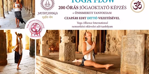 YOGA FLOW 200 \u00f3r\u00e1s hatha j\u00f3ga flow j\u00f3gaoktat\u00f3 alapk\u00e9pz\u00e9s YAI nemzetk\u00f6zi diploma\/oklev\u00e9l